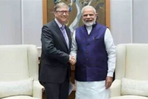 PM Modi-Bill Gates